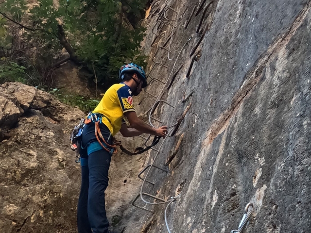 Vía ferrata k2