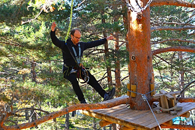 Dos saltos de bungee en Pedraforca, 10 metros