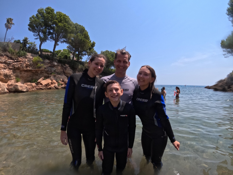 Gehen Sie tauchen in Cala Vidre  Gehen Sie tauchen in Cala Vidre