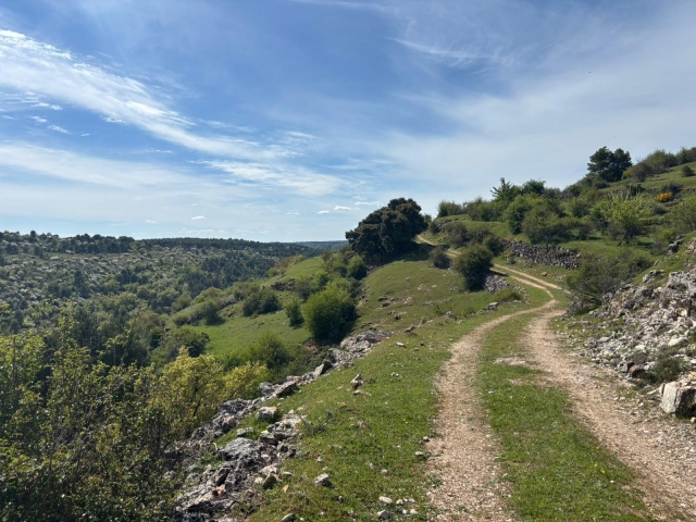  Verso la zona spopolata di Valtablado 