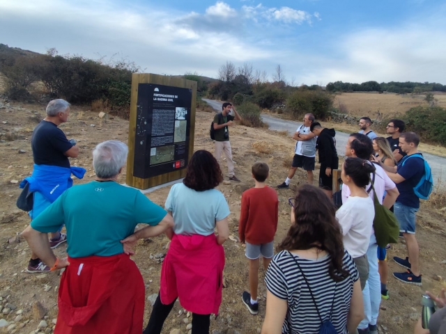  Visita delle fortificazioni della Guerra Civile 