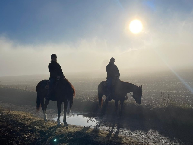  A cavalo por Pla del Mas Roig 