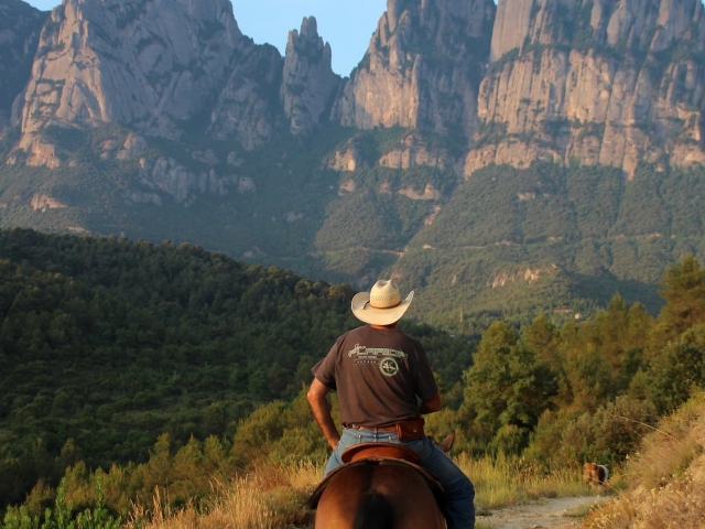  Percurso de cavalgada de 2 horas