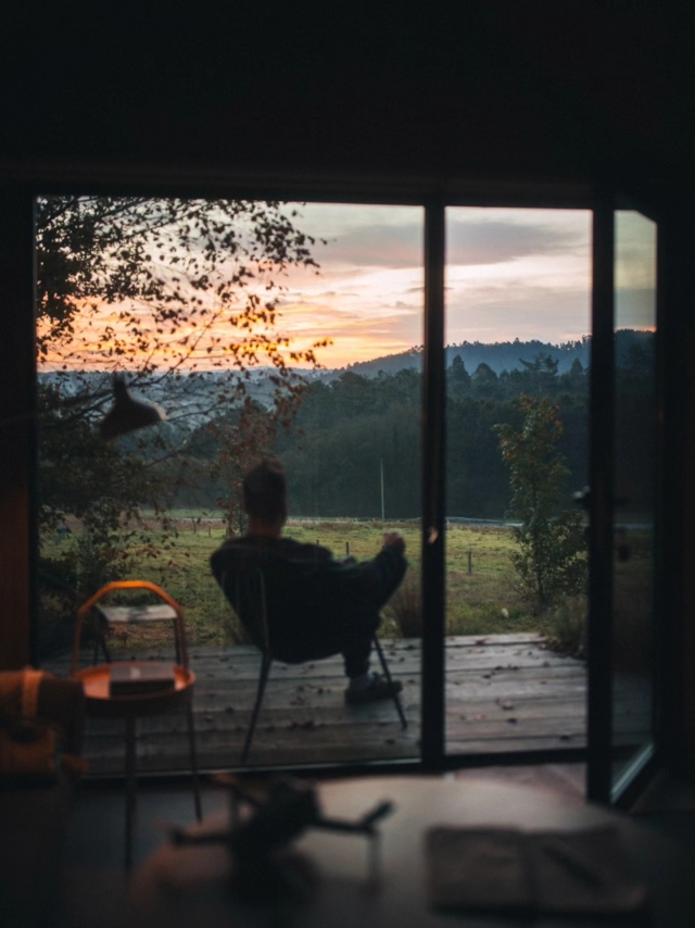  Ruhe und Aussicht genießen 