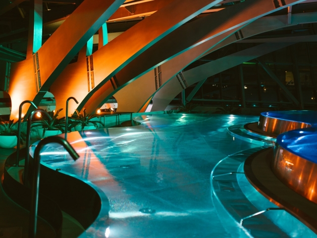  Installations au crépuscule