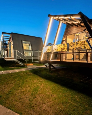 Kurzurlaub, 1 Übernachtung in einer Hütte und Verkostungsdinner in Mos