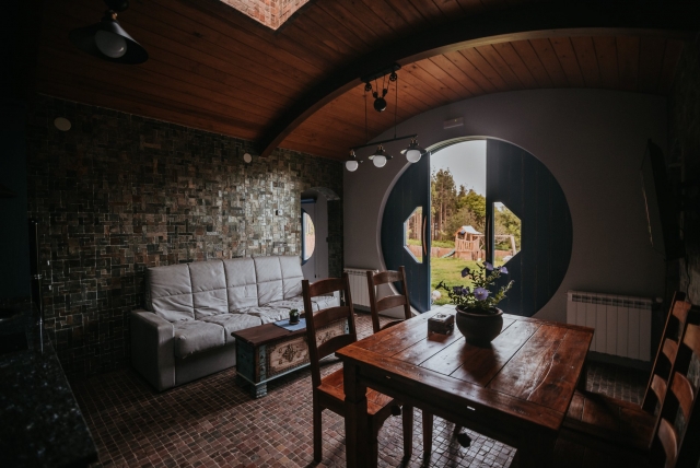  Blauer Unterkunftseingang 