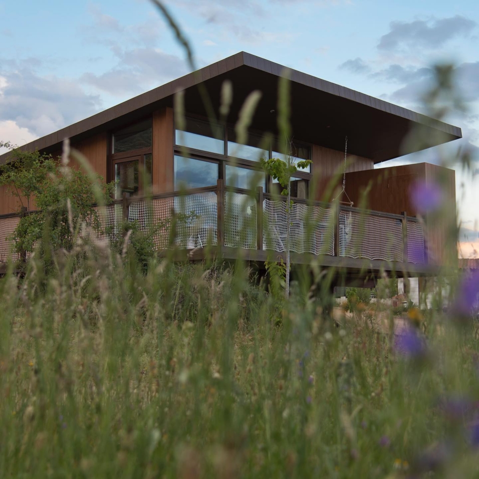 Ecolodge desde fuera