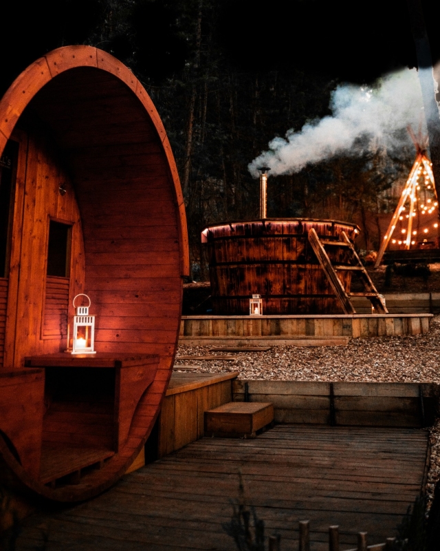 La noche se abre paso en nuestro centro rural