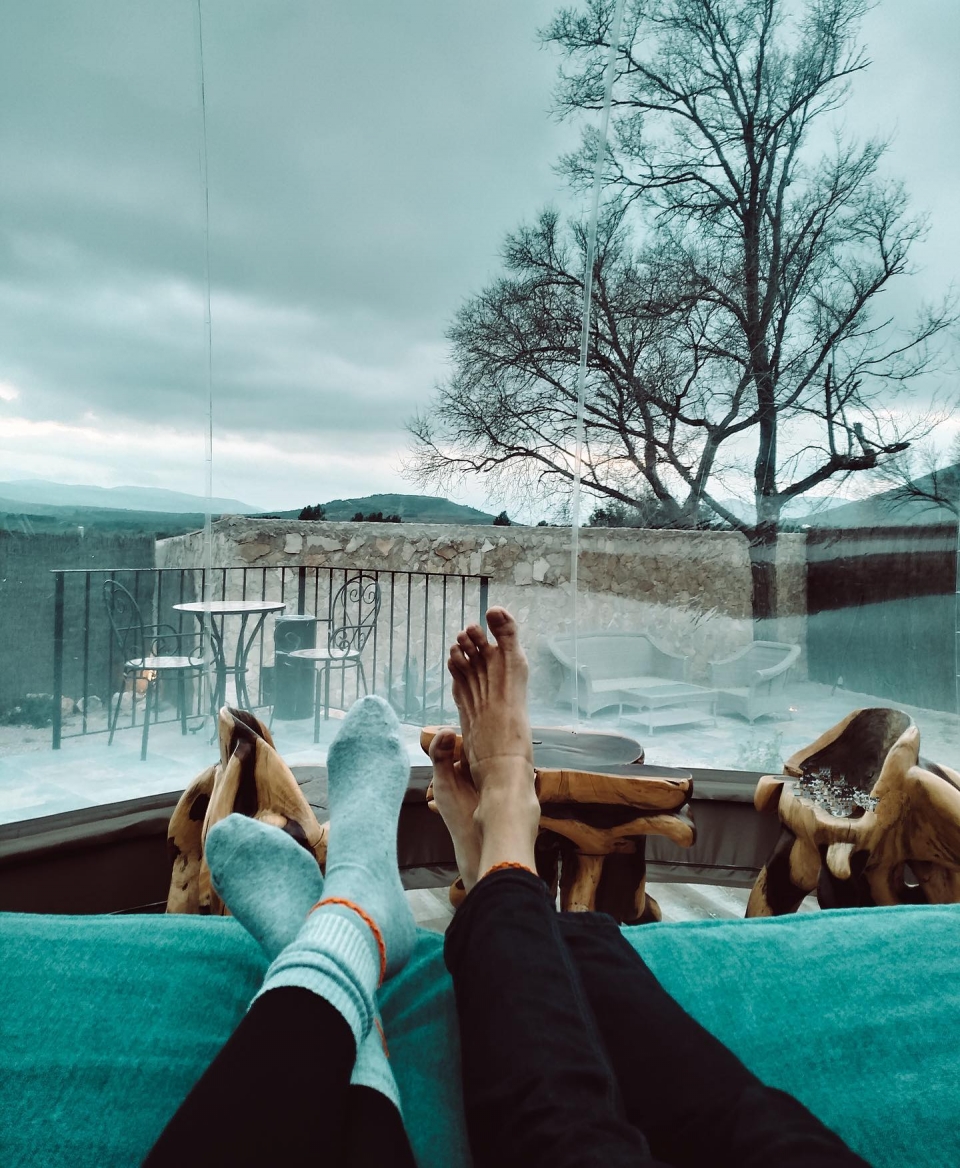 Amaneciendo en la naturaleza