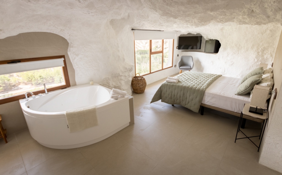 Chambre avec jacuzzi 