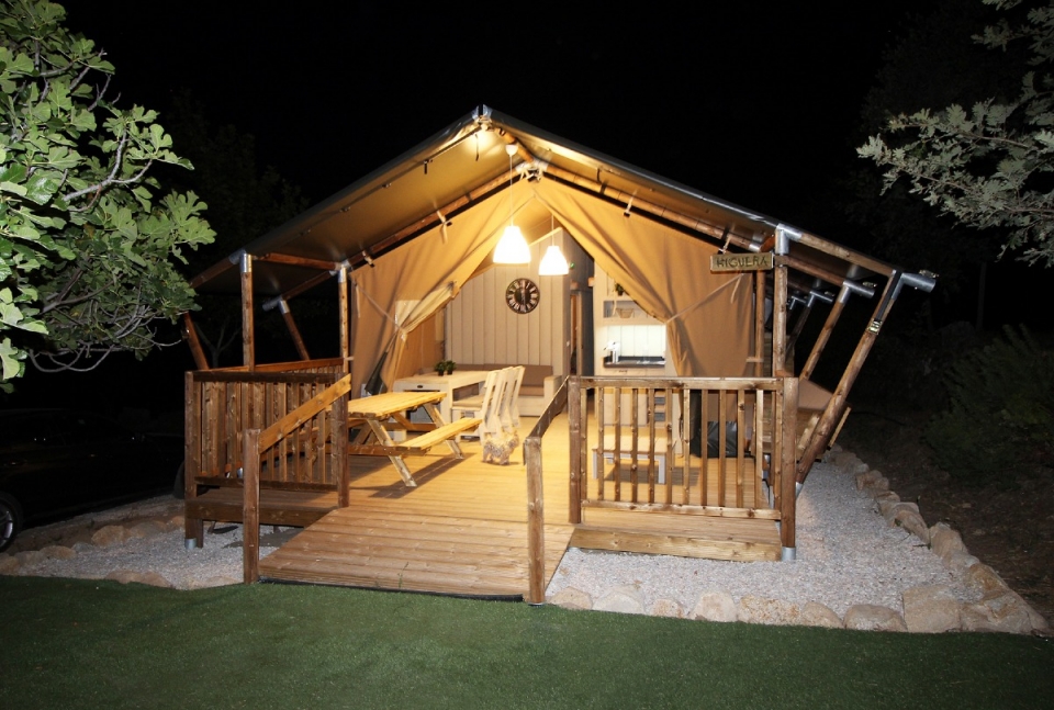  Tente Eco Glamping la nuit 
