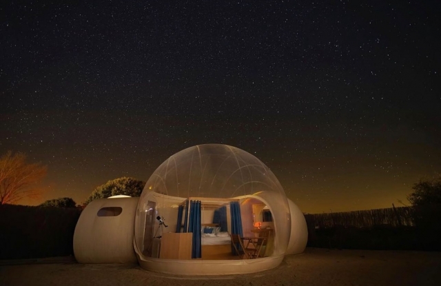  Nuit étoilée à l'Hôtel Bulle 