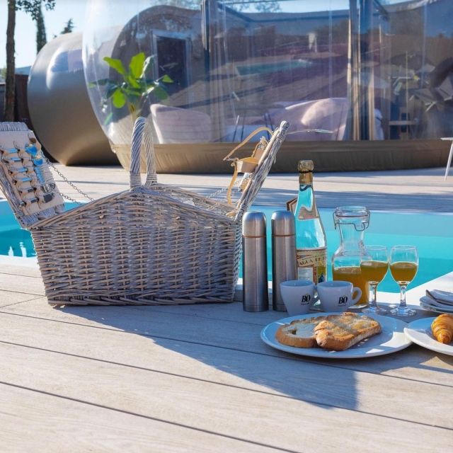  Petit déjeuner dans la bulle 