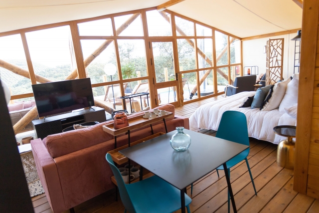  Vue de l'intérieur de la Suite Gampling 