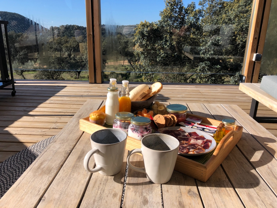  Petit déjeuner avec vue 