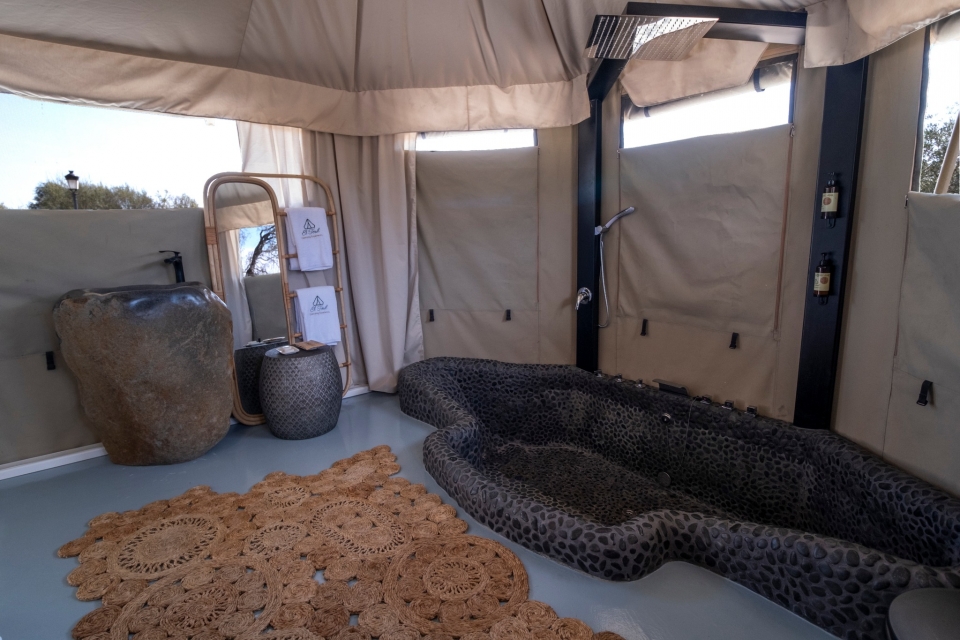 Bañera de la tienda de campaña+