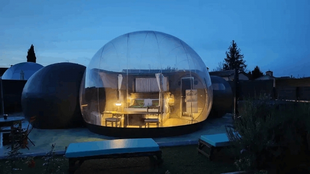  Our bubble hotel 