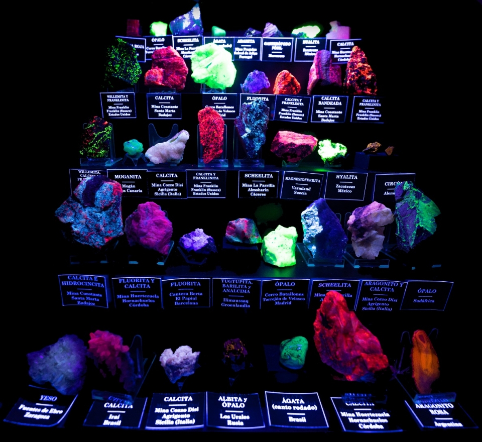  Sala de Minerais Luminescentes 