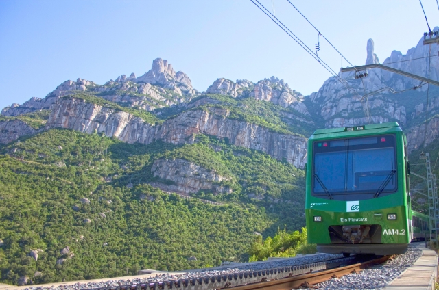 Tren a Montserrat