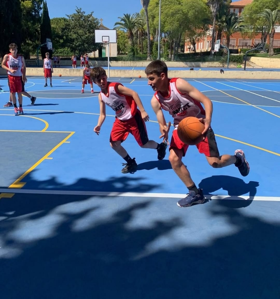 Basketball camp in Godelleta 