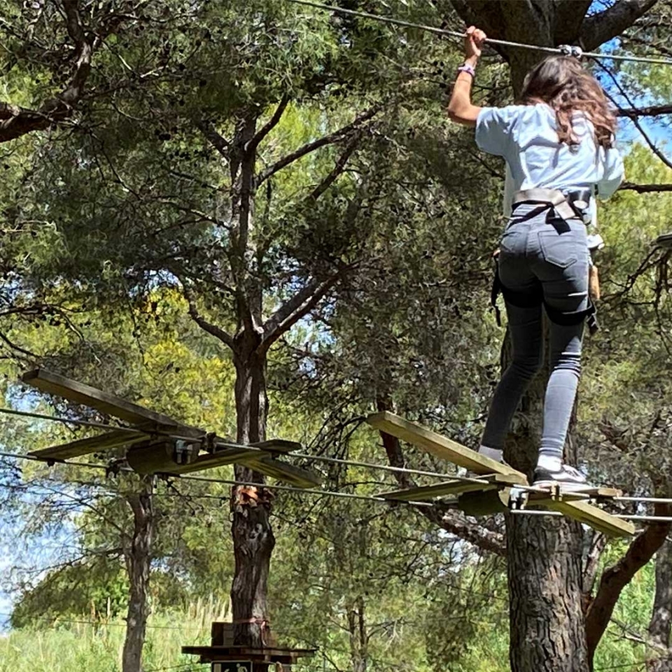  Parque de aventura em Tarragona 