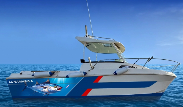 Barco de 6 metros de eslora