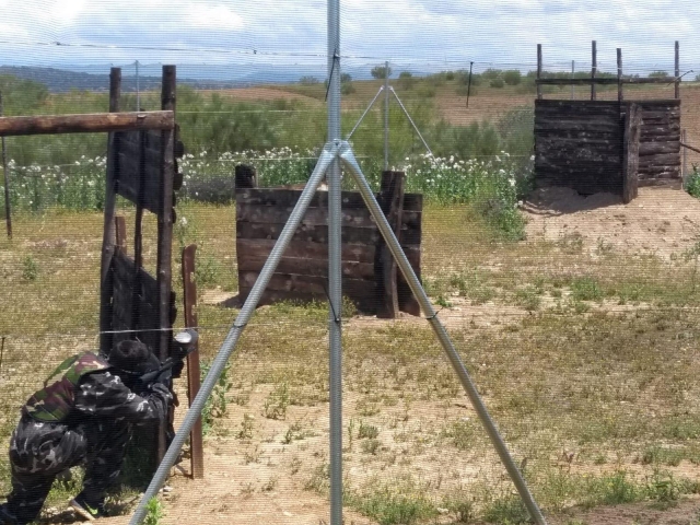  Campo di paintball a Madrid 