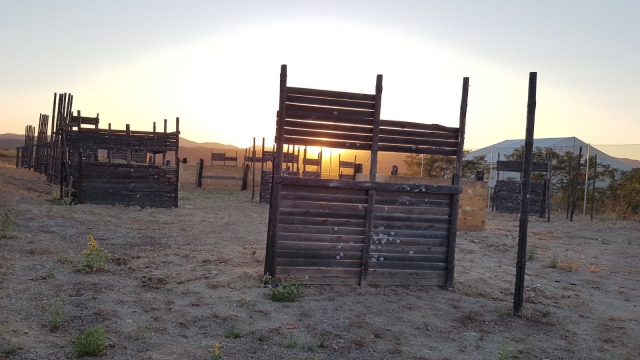  Paintball al tramonto