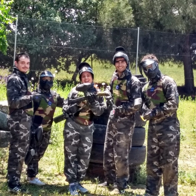  Partita di paintball a Quijorna