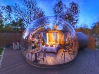 1 night Bubble +breakfast for two Gredos Estelar