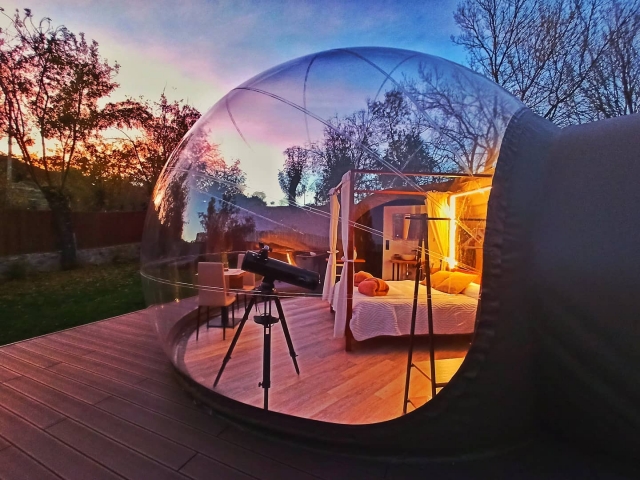 Interior view of the bubble 