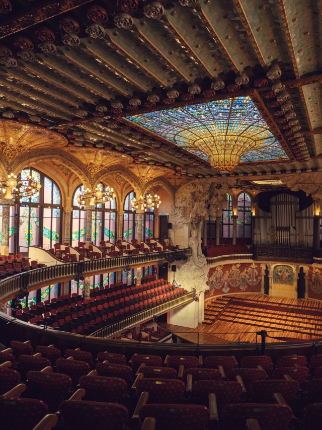 Entrada sem fila no Palau de la Música Catalana