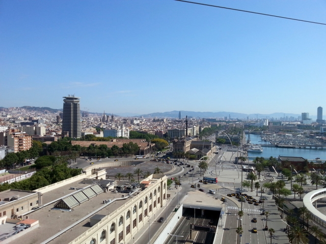  Vistas do teleférico 