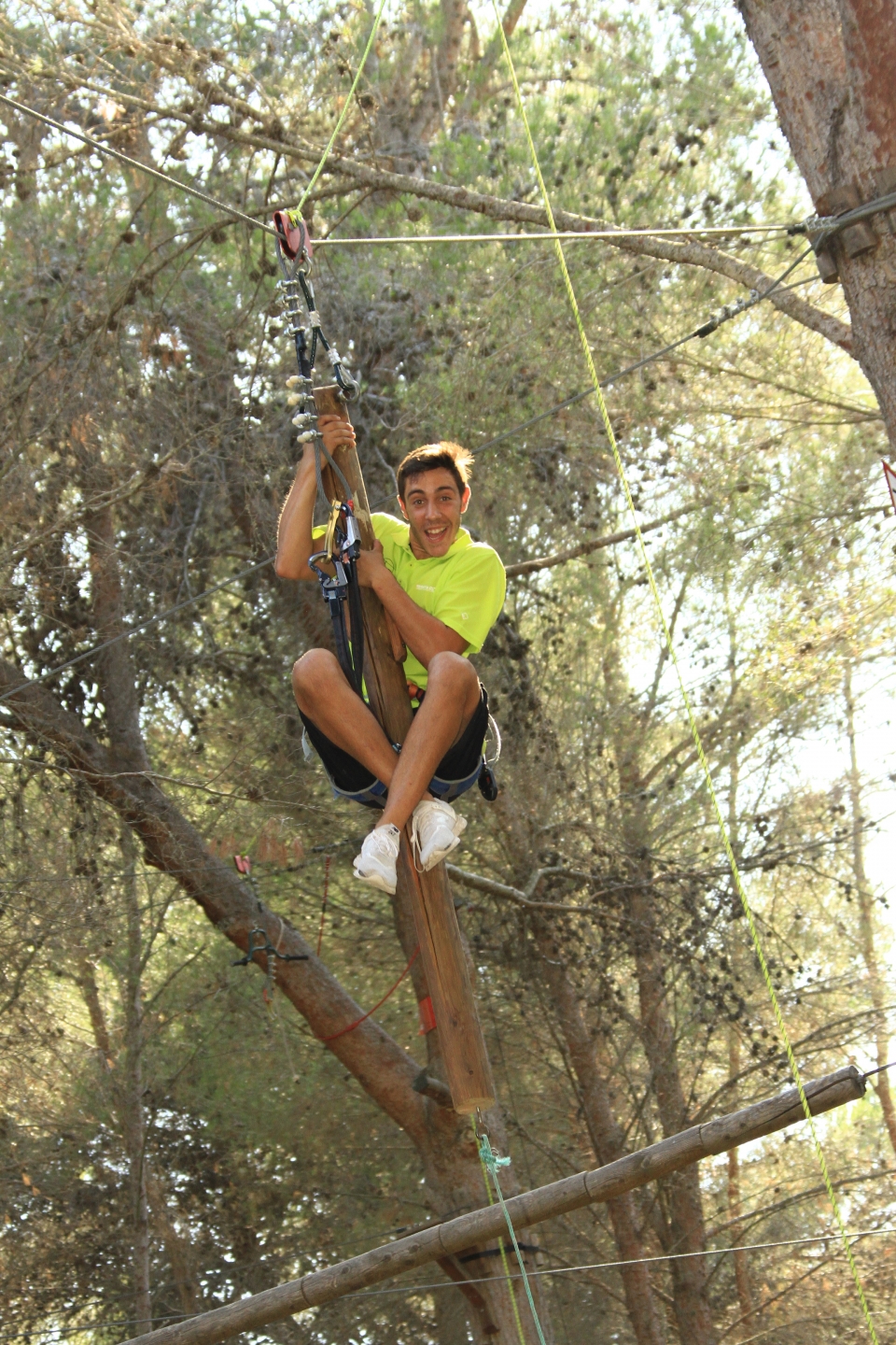 Parque de tirolinas en Mallorca