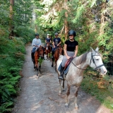 Horseback riding route with views of Udalaitz, 1 hour