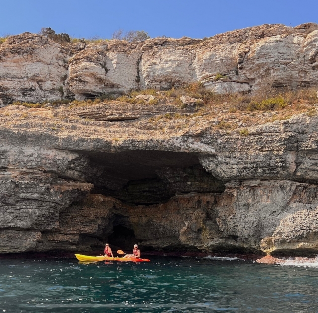  Itinerario in kayak da Cala Santanyi