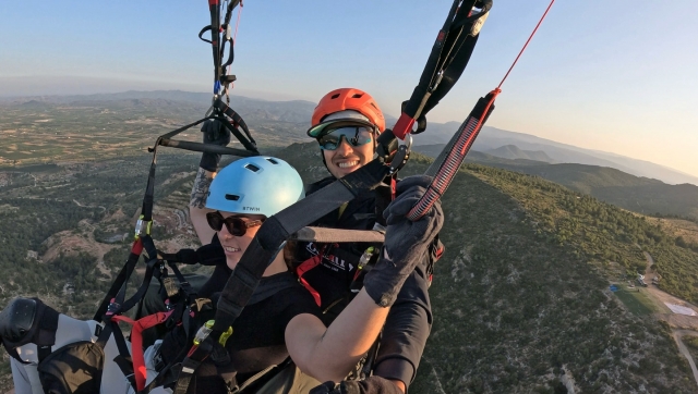 Salto de parapente em Valência