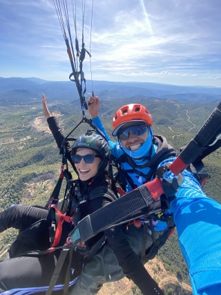 VIP 滑翔伞飞行 Cerro Castellar，30 分钟