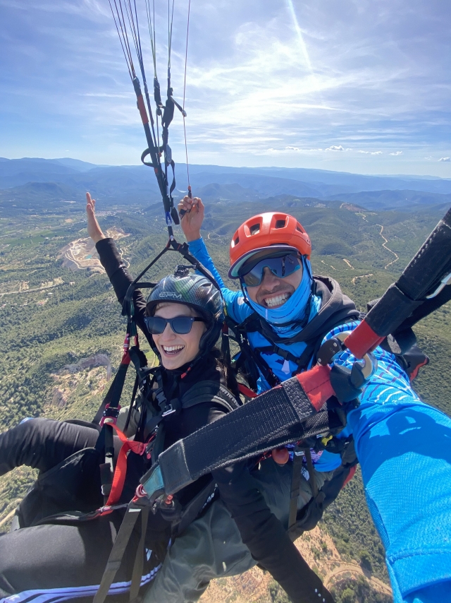 VIP 滑翔伞飞行 Cerro Castellar，30 分钟