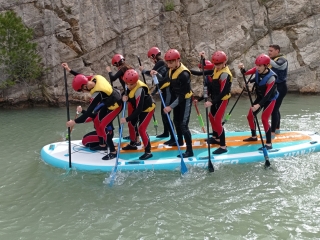 Ruta Big SUP por aguas tranquilas Río Cabriel, 2h