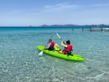 Alquiler de kayak doble desde Playa de Illetas, 1h