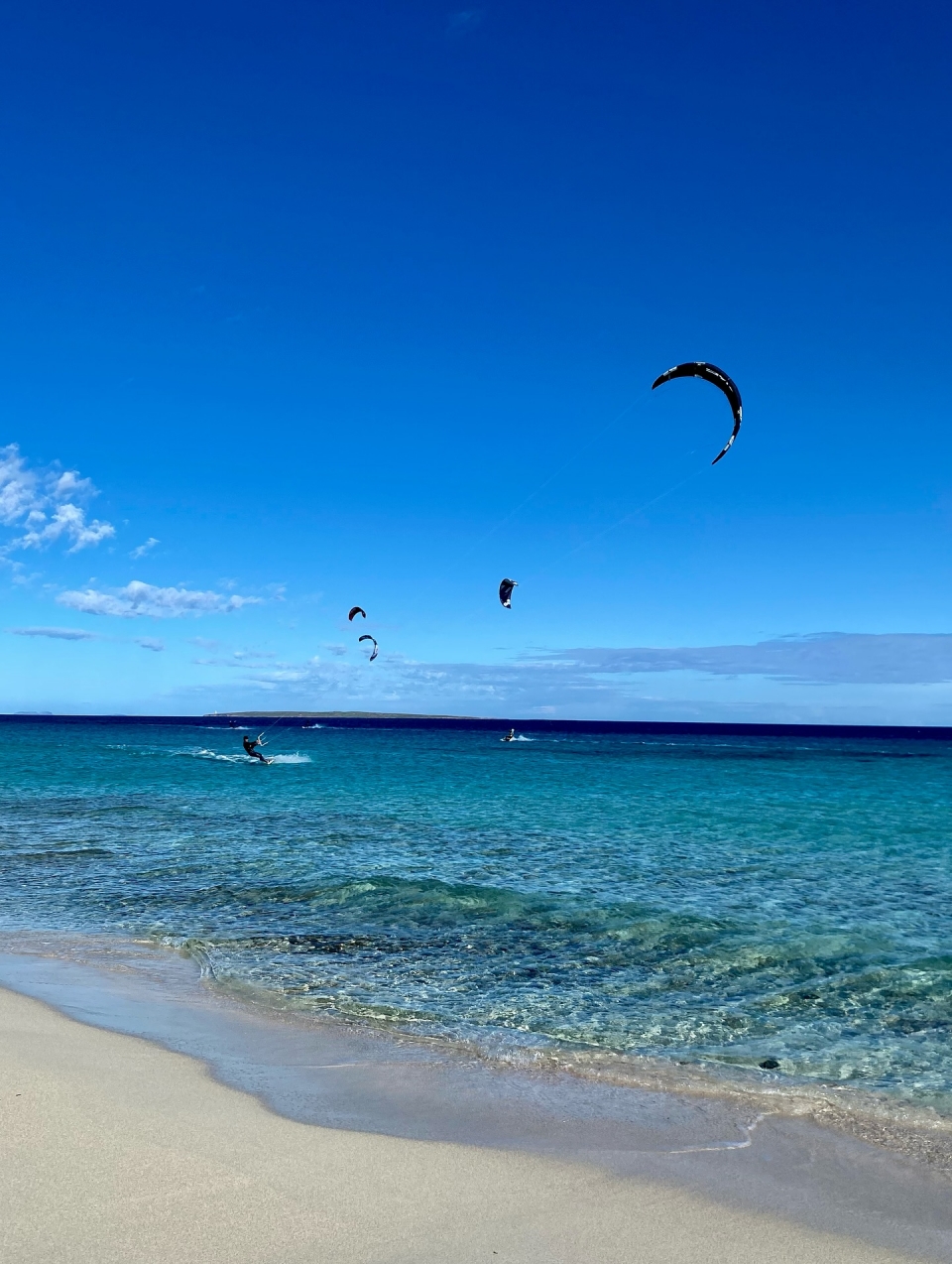  Kitesurf sur la plage d'Illetes 