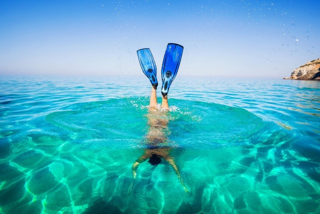  Snorkel in the south of Menorca 