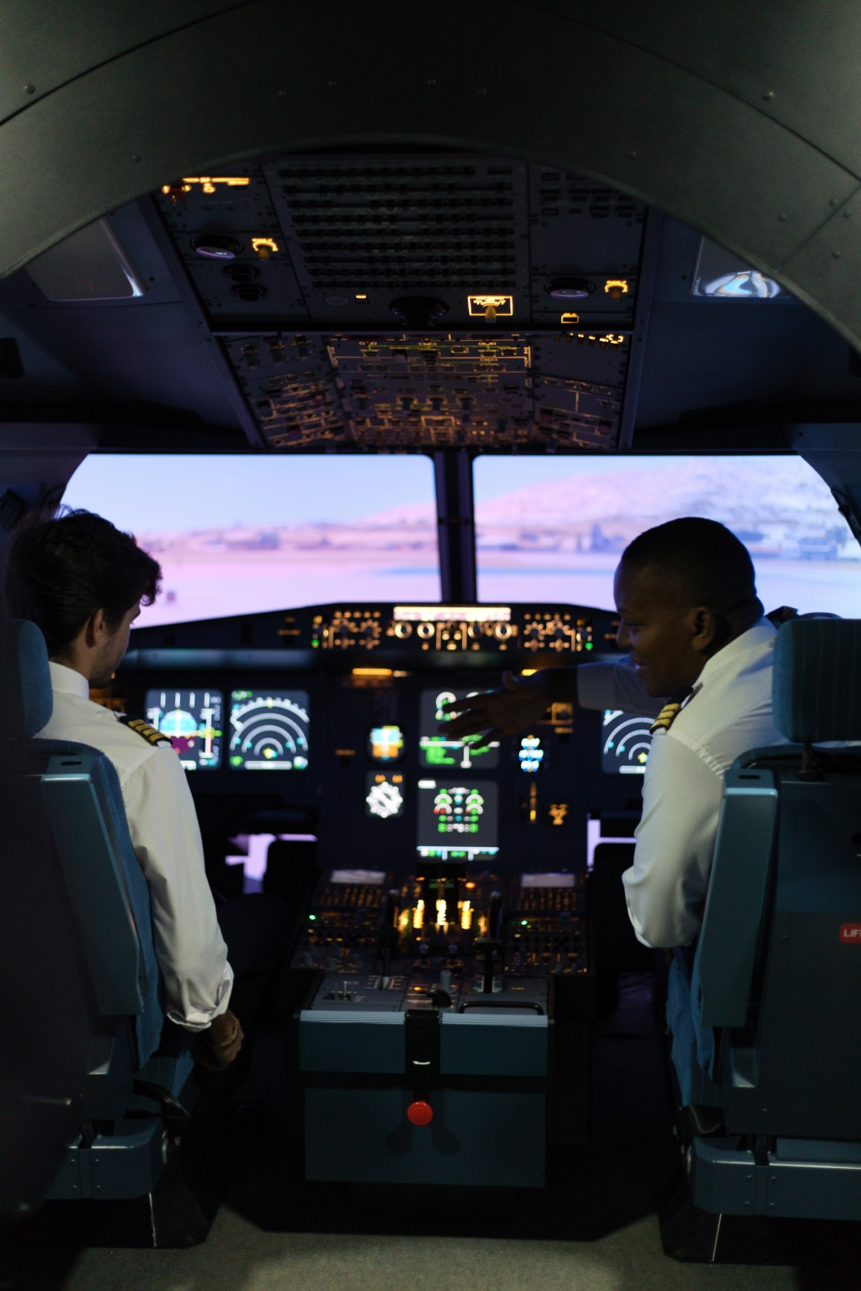 Simulador de Airbus A320