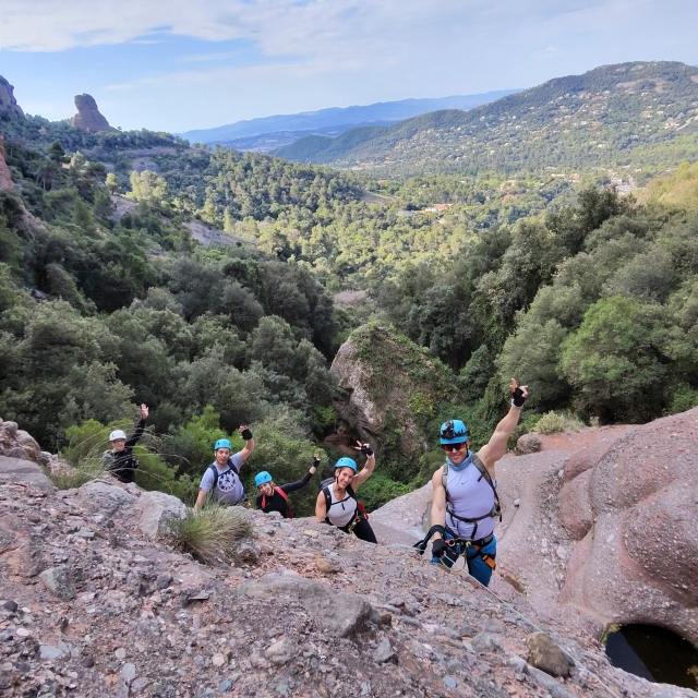 Via ferrata y barranco seco