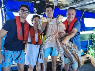 钓鱼之旅+桑亨霍港品尝，5 小时儿童