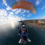 Paramotor flight to Fuengirola beaches, 15 min