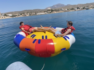 360° rotierendes UFO im Club Náutico Campello 20min