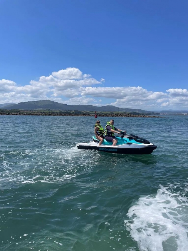 Ruta en jet ski Bahía de Santander 60 min